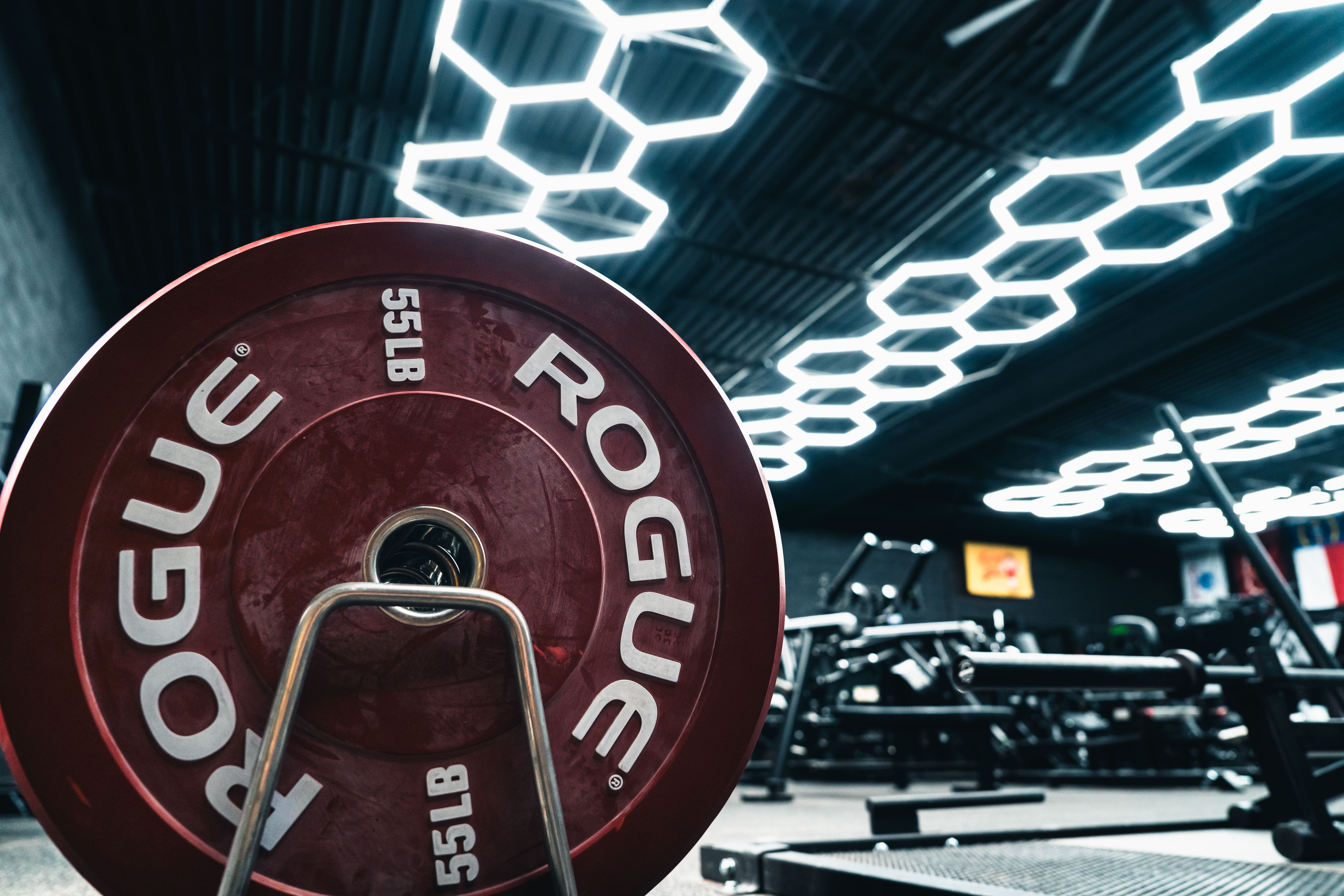 Strength training equipment at Archetype Strength near RTP, Morrisville NC